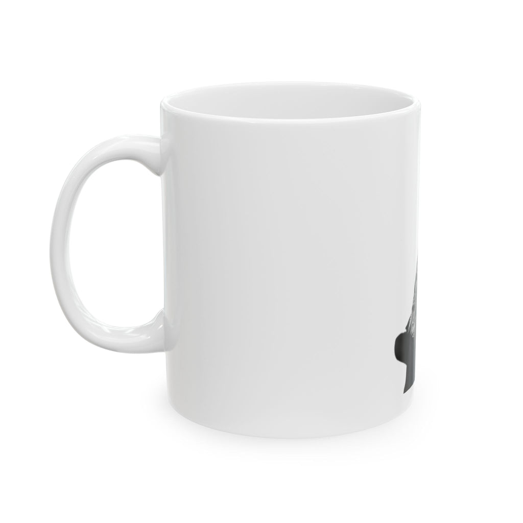 Fresh808Gang Edgy 'FL STUDIO' Ski Mask Graphic Producer Mug — 11oz & 15oz Ceramic Coffee Cup