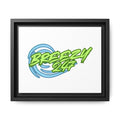 Breezy247 Matte Framed Canvas Print — Beach Wave Wall Art