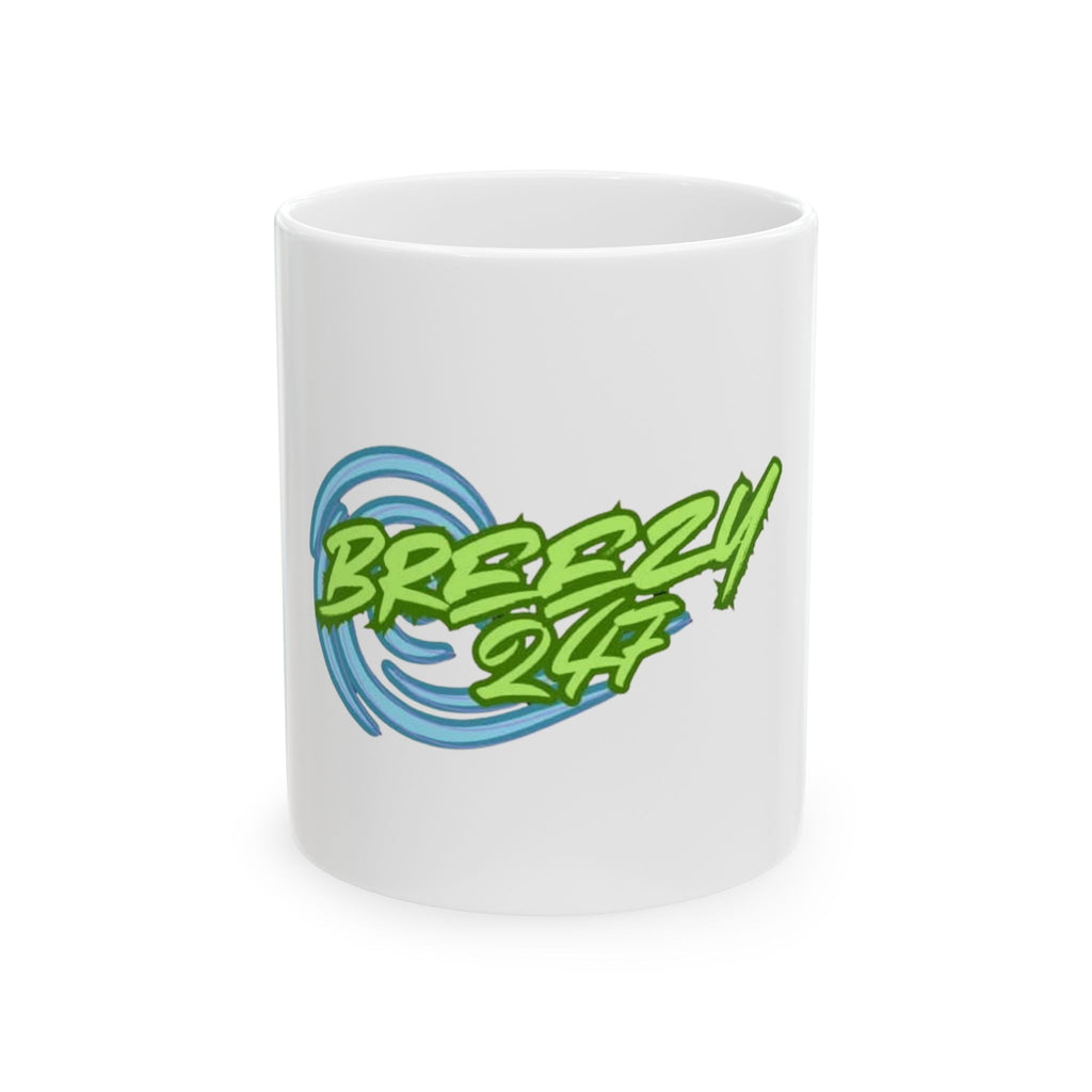 Breezy247 TRUST THE DJ Surf Wave Ceramic Mug (11oz & 15oz)