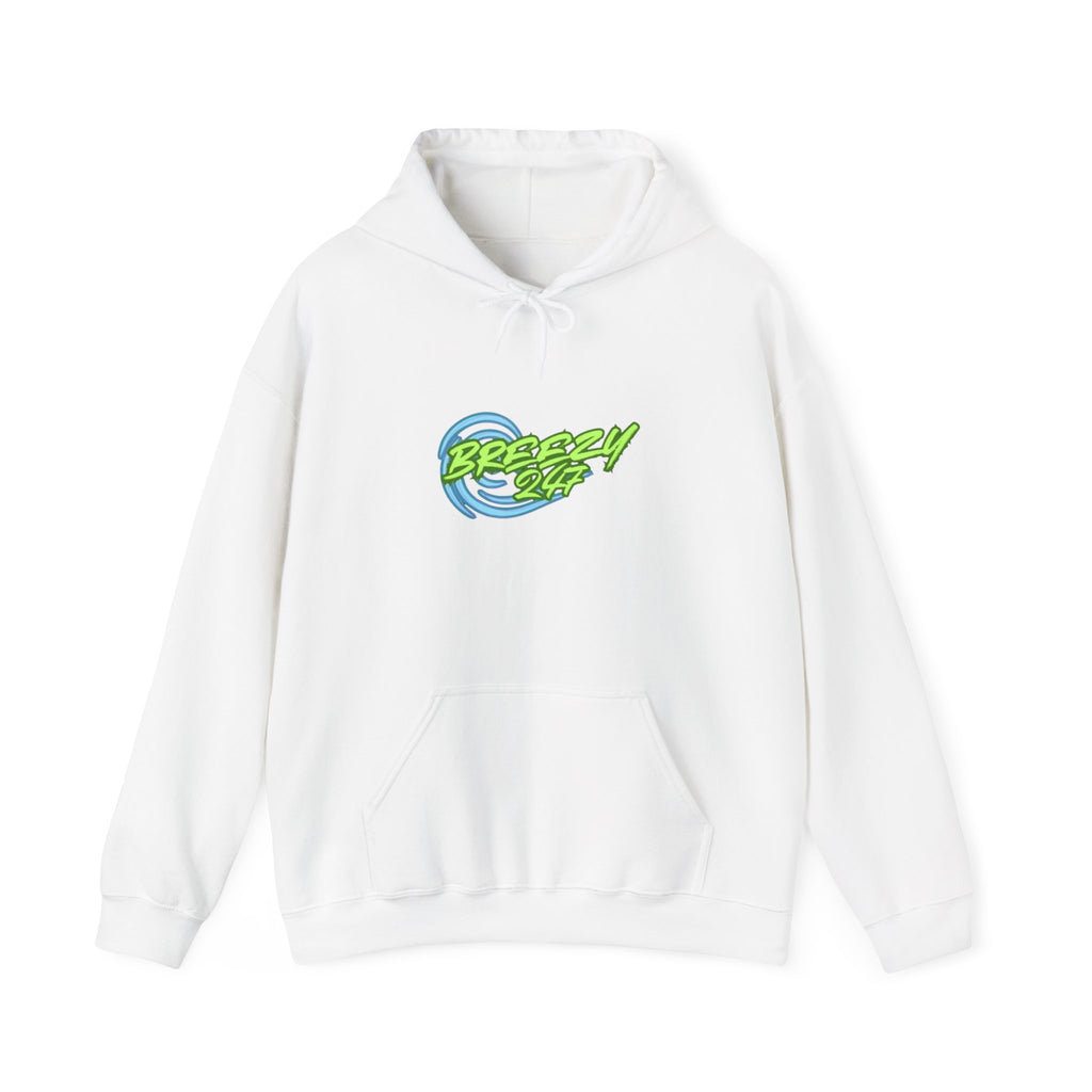 Breezy247 Wave Hoodie — Retro Surf Graphic Pullover