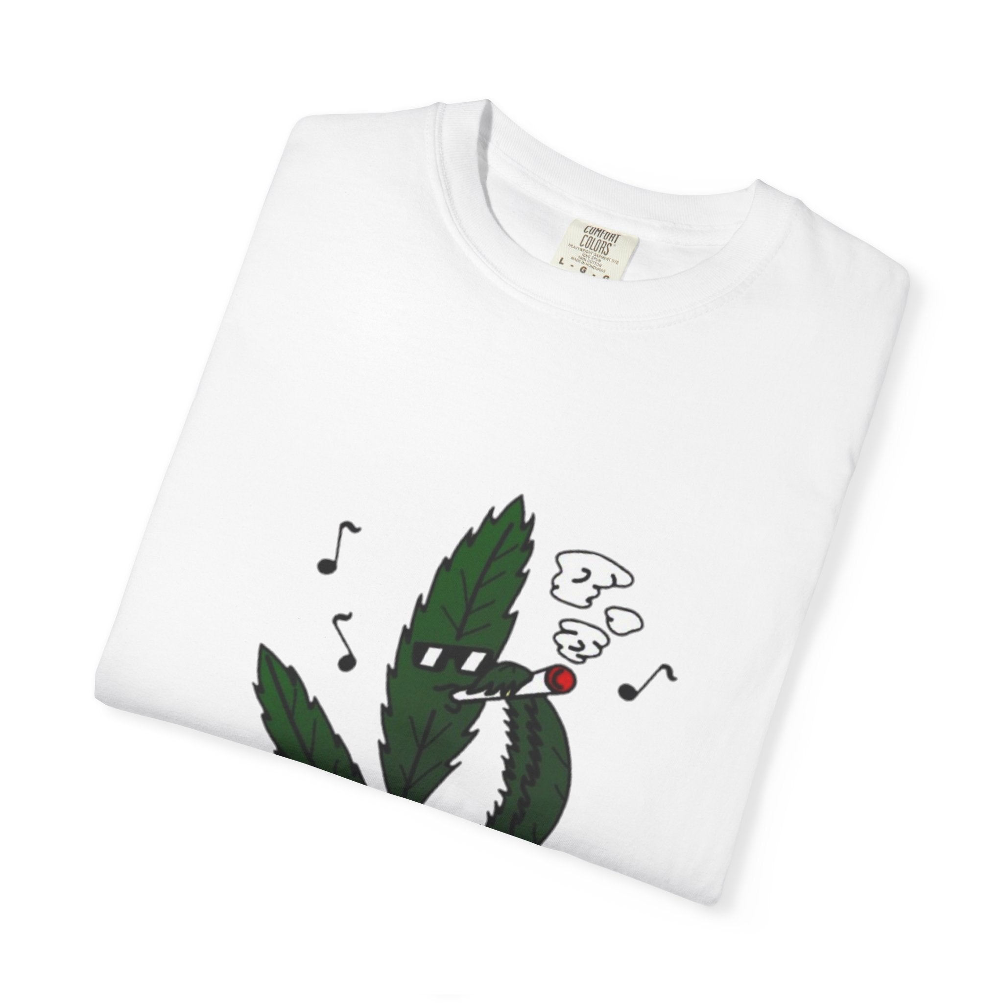 2BreezyENT Cannabis Leaf Graphic T-Shirt