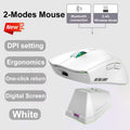 2026 NEW X11 Wireless Bluetooth 3-Mode Mouse Touch Screen Magnetic Charging Dock Ultra-Light Macro Gaming Mouse Magnetic Base